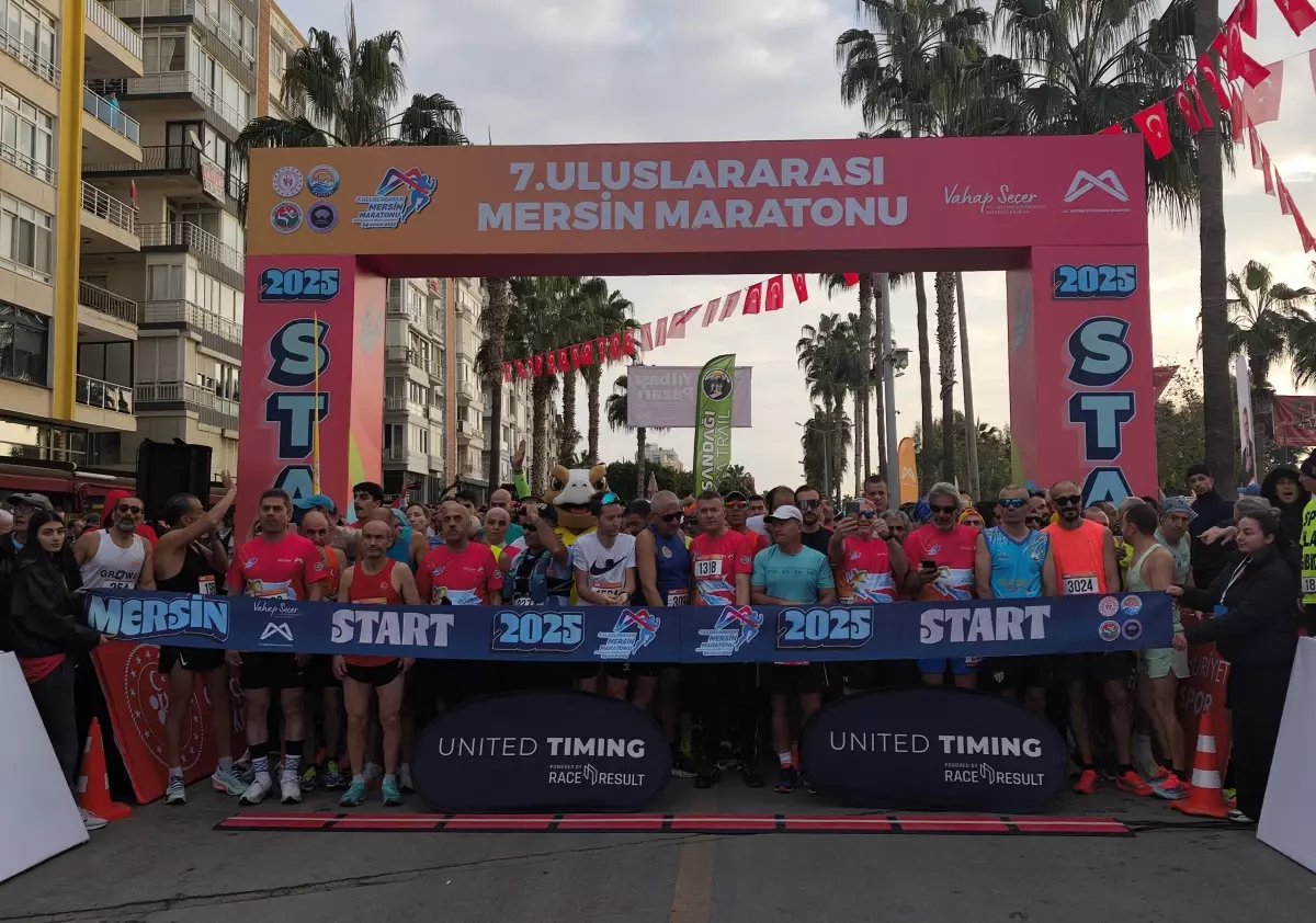 7'nci Uluslararası Mersin Maratonu başladı