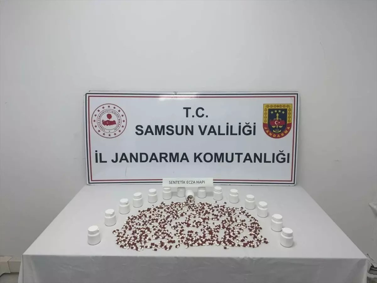 Samsun'da uyuşturucu operasyonunda yakalanan zanlı tutuklandı