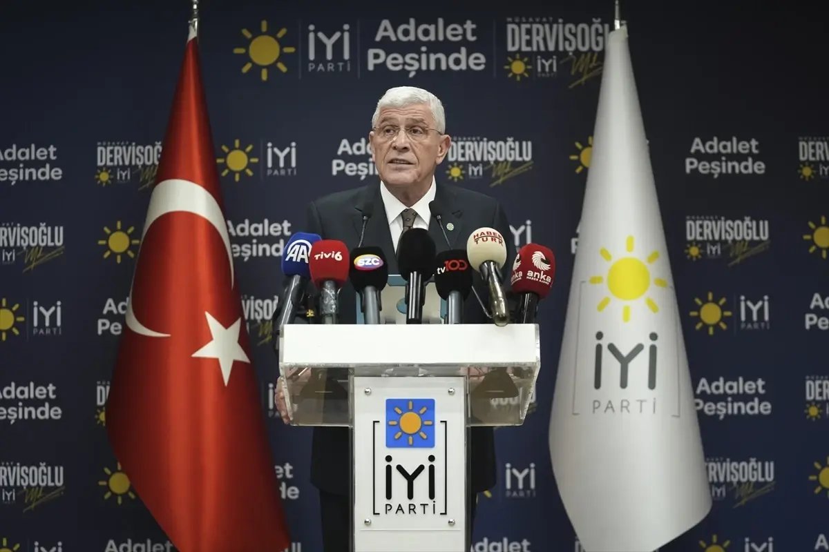 İYİ Parti Genel Başkanı Dervişoğlu, basın toplantısı düzenledi Açıklaması