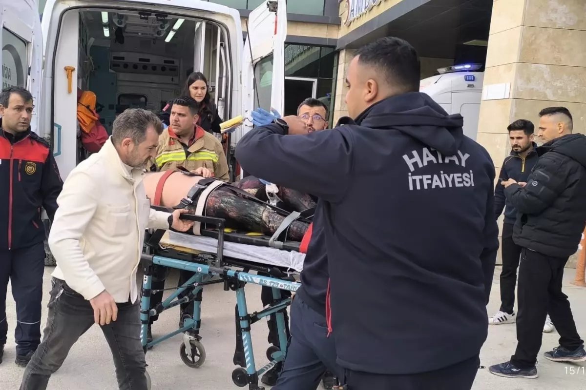 Samandağ'da Balık Avlarken Zıpkınla Yaralandı