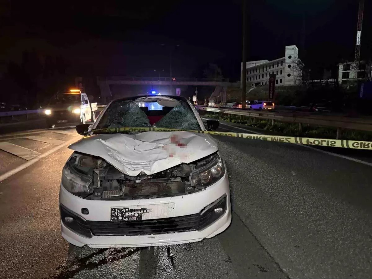 Yaya geçidine 20 metre mesafede kaza: 1 ölü