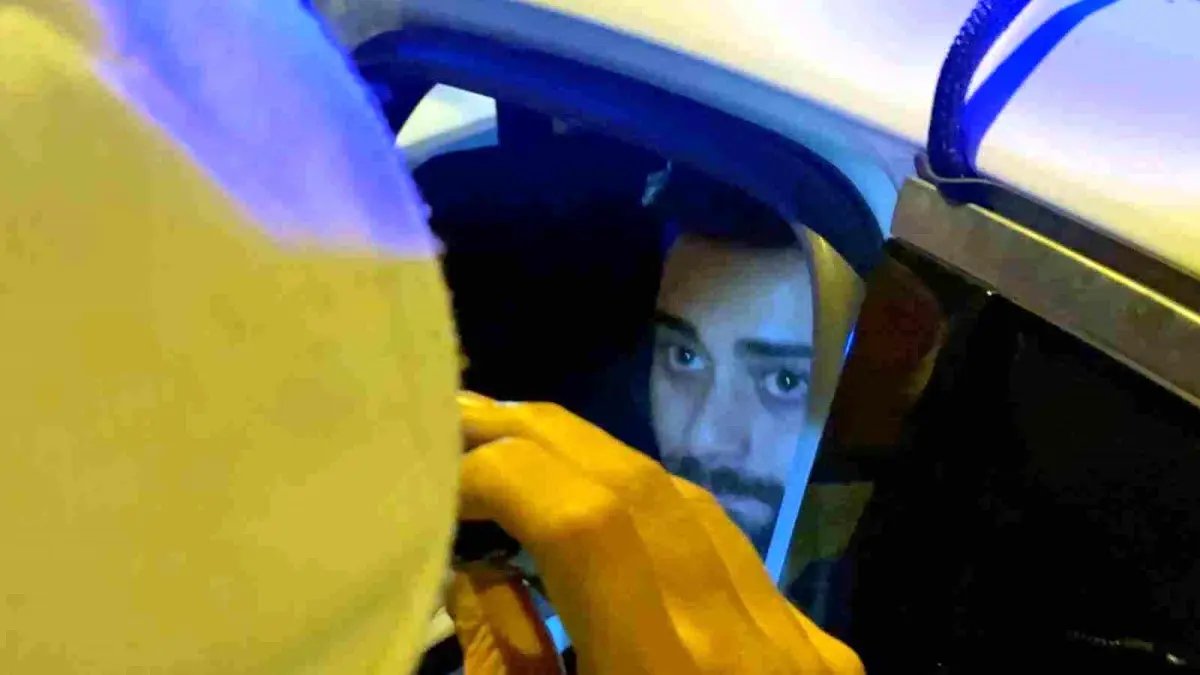 Her yolu denedi ama polisten kaçamadı