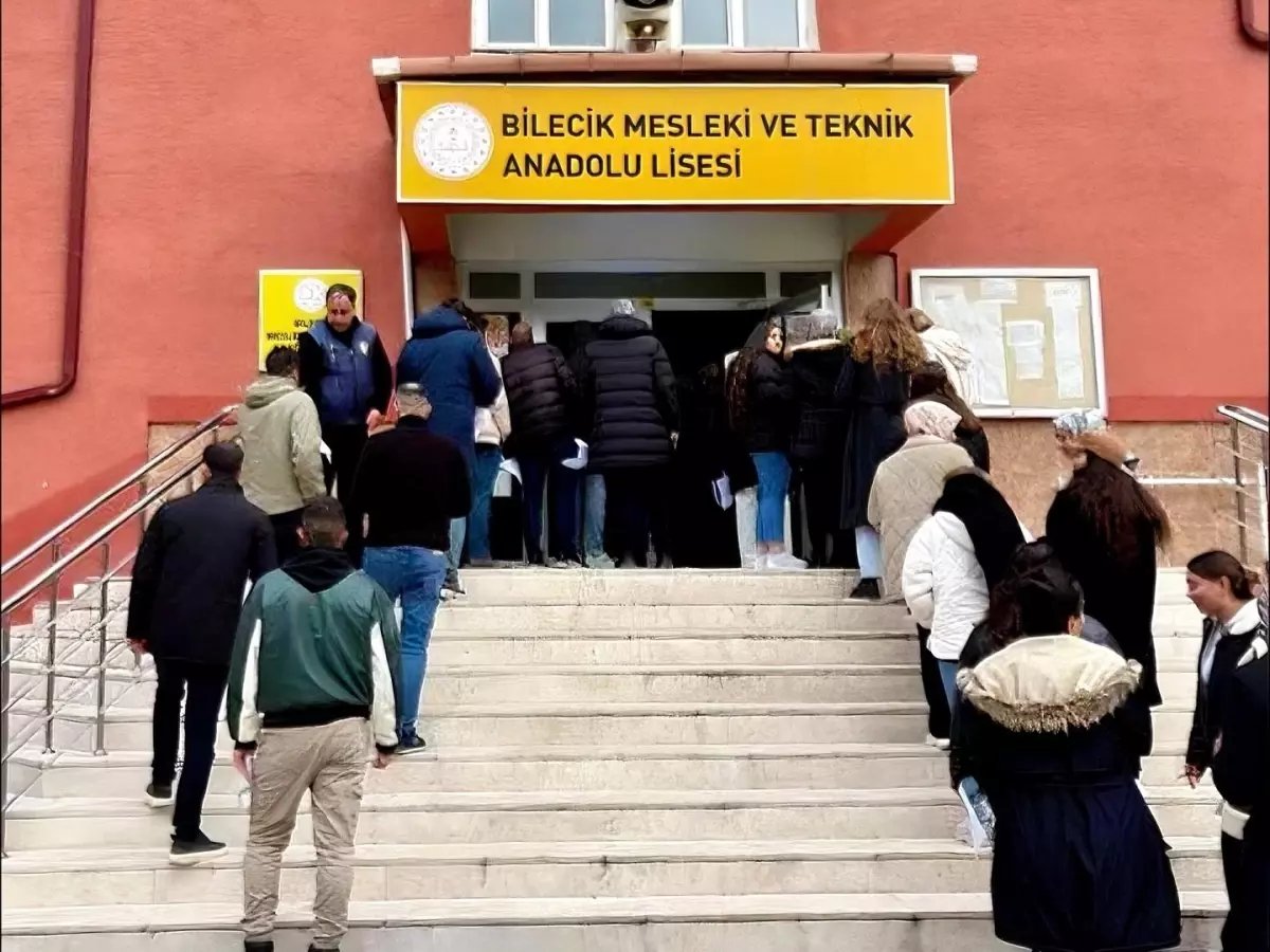 Özel güvenlik sınavları Bilecik'te de gerçekleştirildi