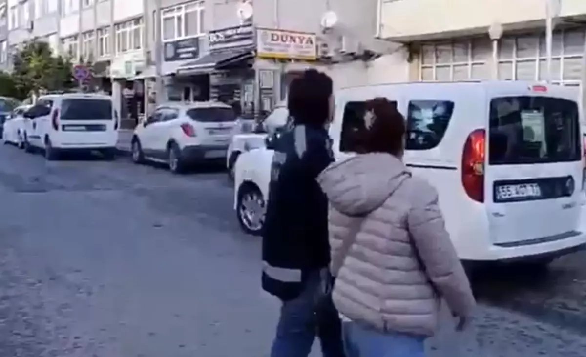 Samsun'da 10 yıl 3 ay hapis cezası olan kadın yakalandı