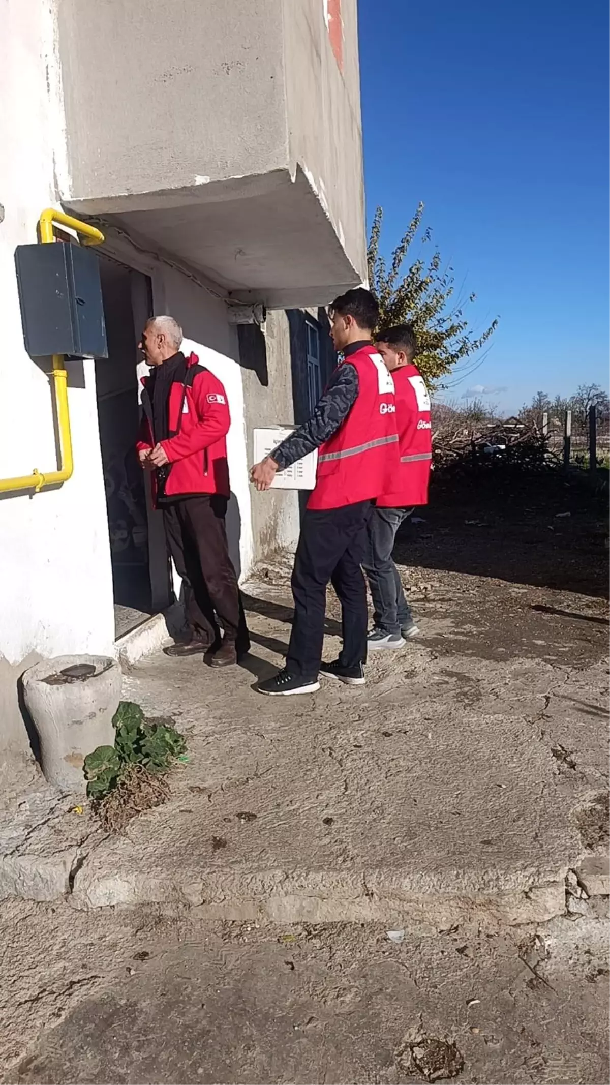 Lise öğrencilerinden anlamlı destek