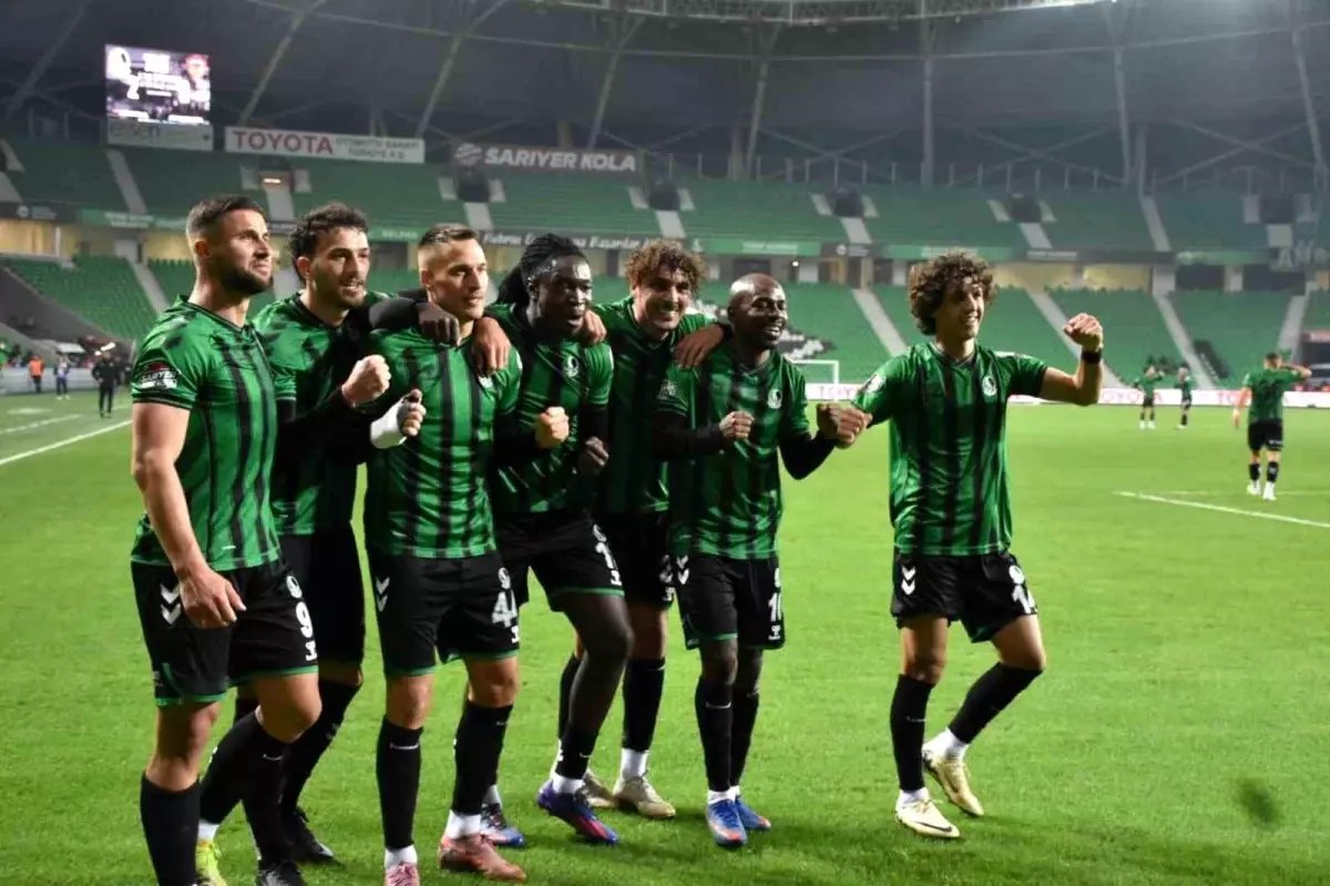 Trendyol 1. Lig: Sakaryaspor: 3 Hatayspor: 0