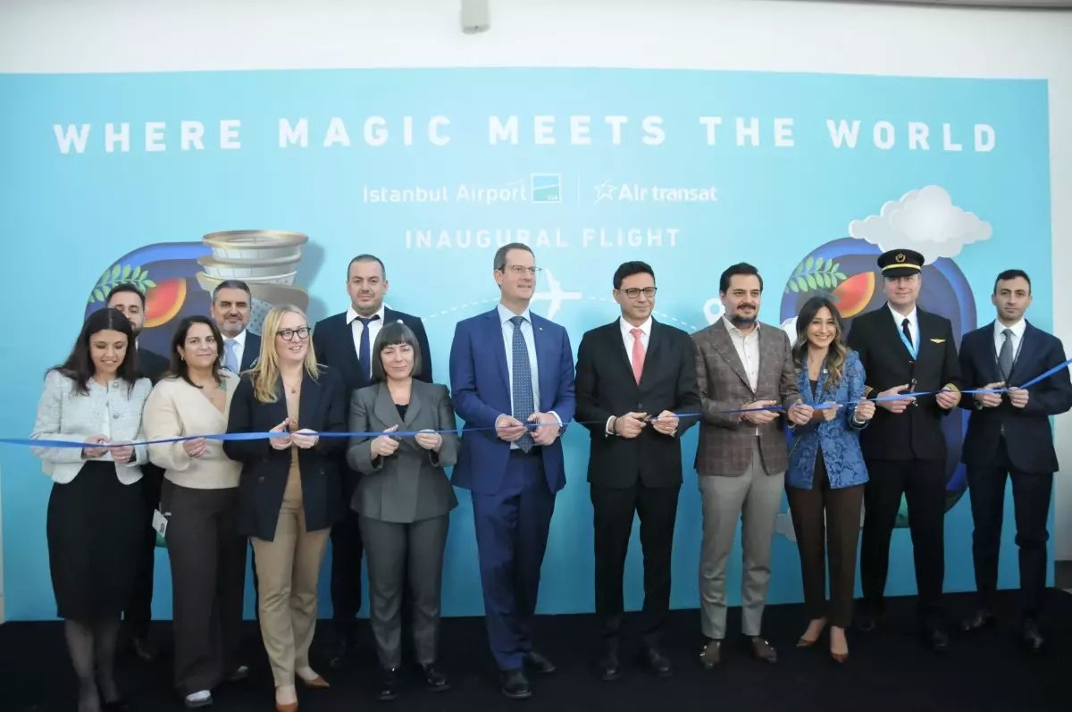İstanbul Havalimanı'nın 116'ncı havayolu şirketi Air Transat oldu