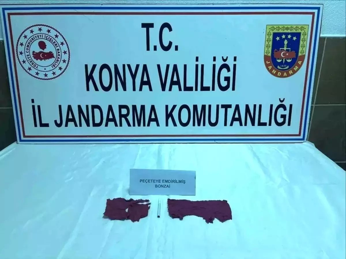 Konya'da uyuşturucu operasyonunda 4 şüpheli gözaltına alındı