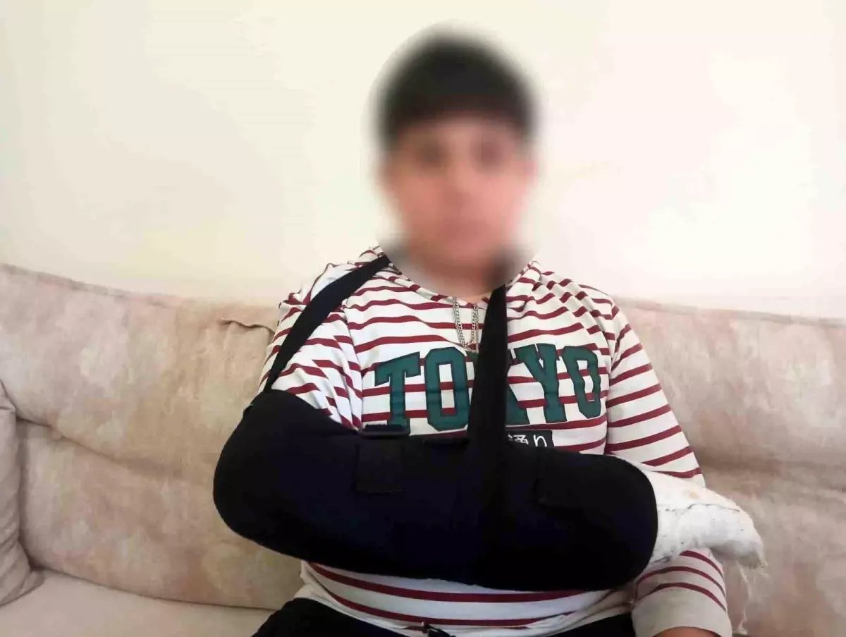 Ankara'da ortaokul öğrencisi, kendisinden 3 yaş küçük öğrencinin parmağını kırdı