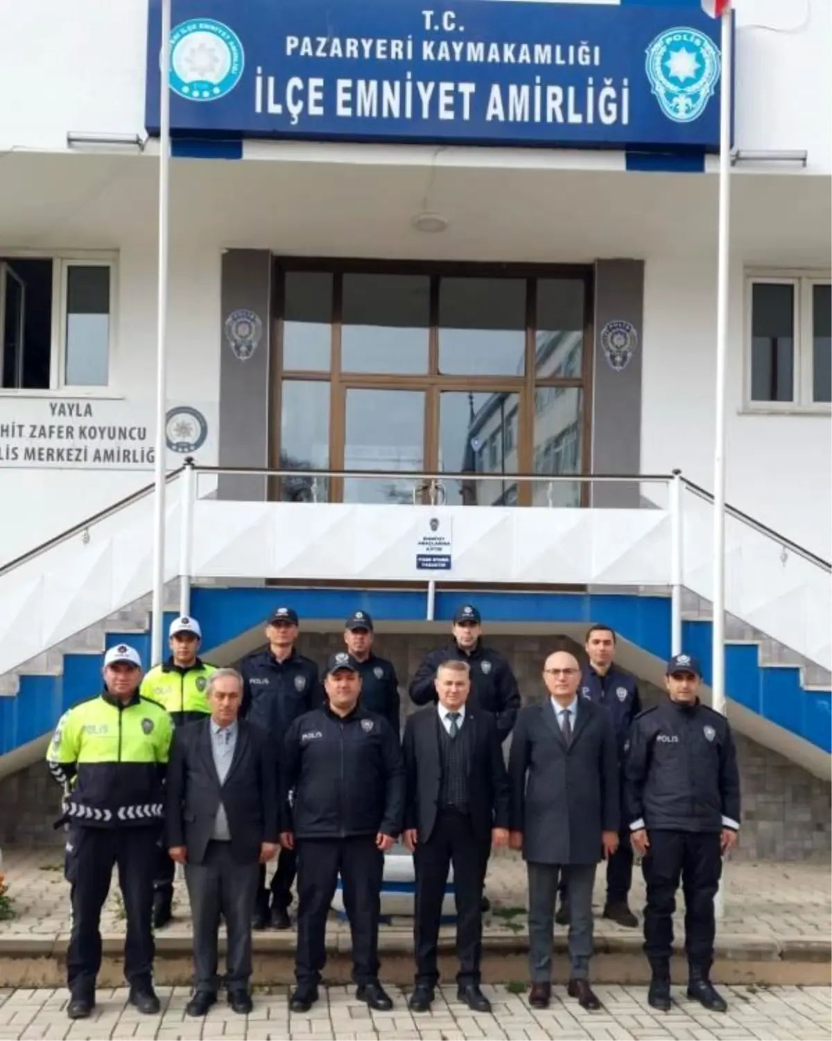 Bilecik Emniyet Müdürü Şener'den Pazaryeri'nde denetim