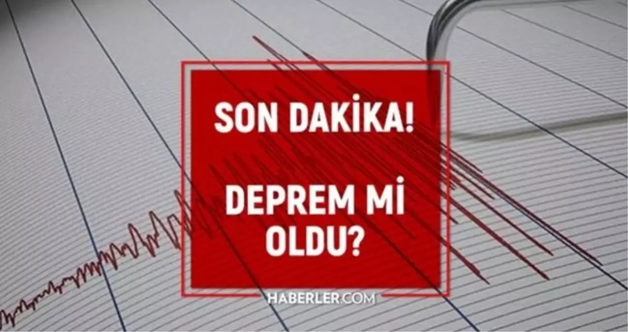 Bursa'da deprem mi oldu? SON DAKİKA! 18 Aralık Bursa'da az önce nerede, kaç şidetinde deprem oldu?