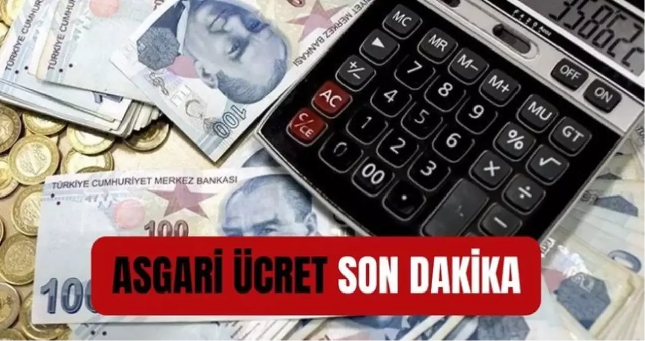 2026 ASGARİ ÜCRET ZAMMI SON DAKİKA: Asgari ücret bugün belli olur mu, ne zaman belli olacak?