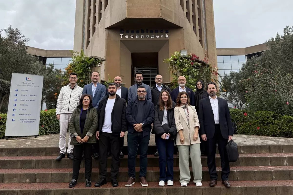 Medeniyet Teknopark girişimcileri Fas'ta yatırım ve fırsatları yerinde inceledi