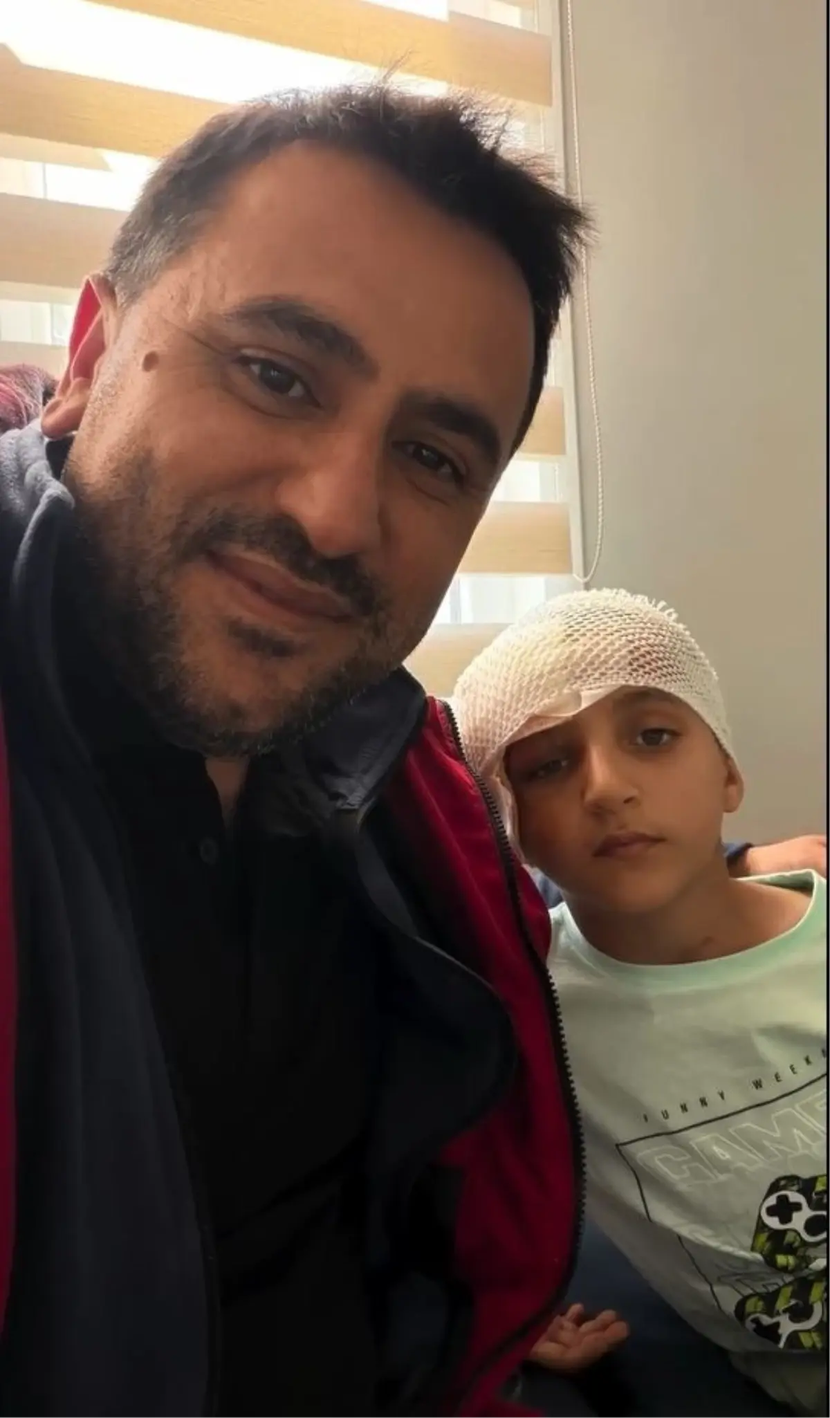 Suriyeli çocuk Amir Alcedduh, hastanede okulunu özledi