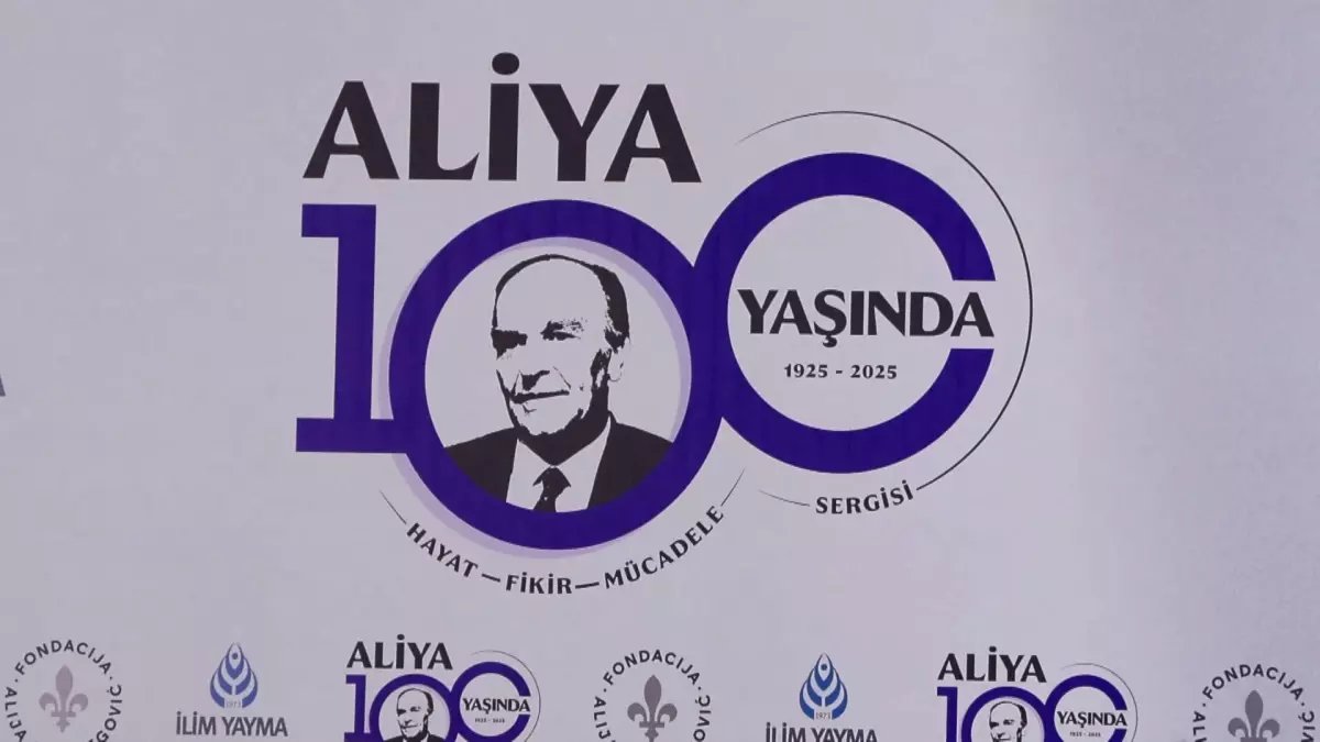 'Aliya 100 Yaşında: Hayat, Fikir, Mücadele Sergisi' açıldı