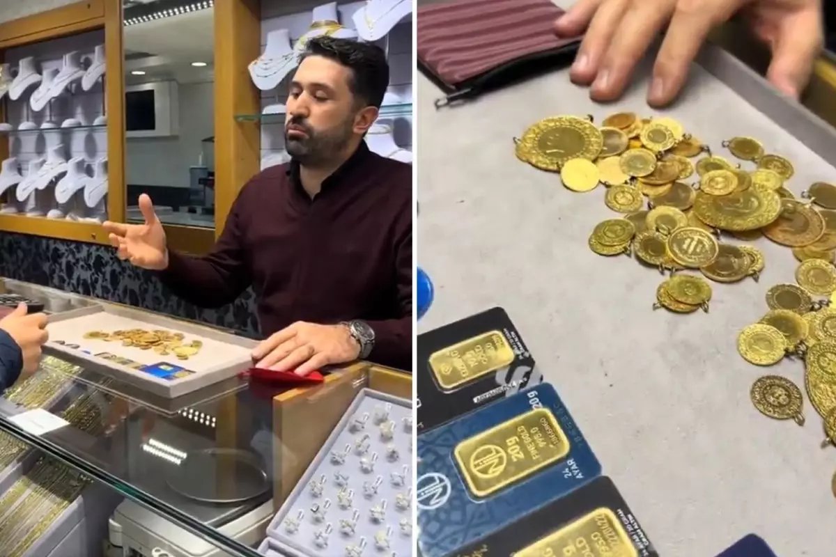 Kuyumcu, kendisine getirilen bir çanta altını kabul etmedi: Bu vebali alamam