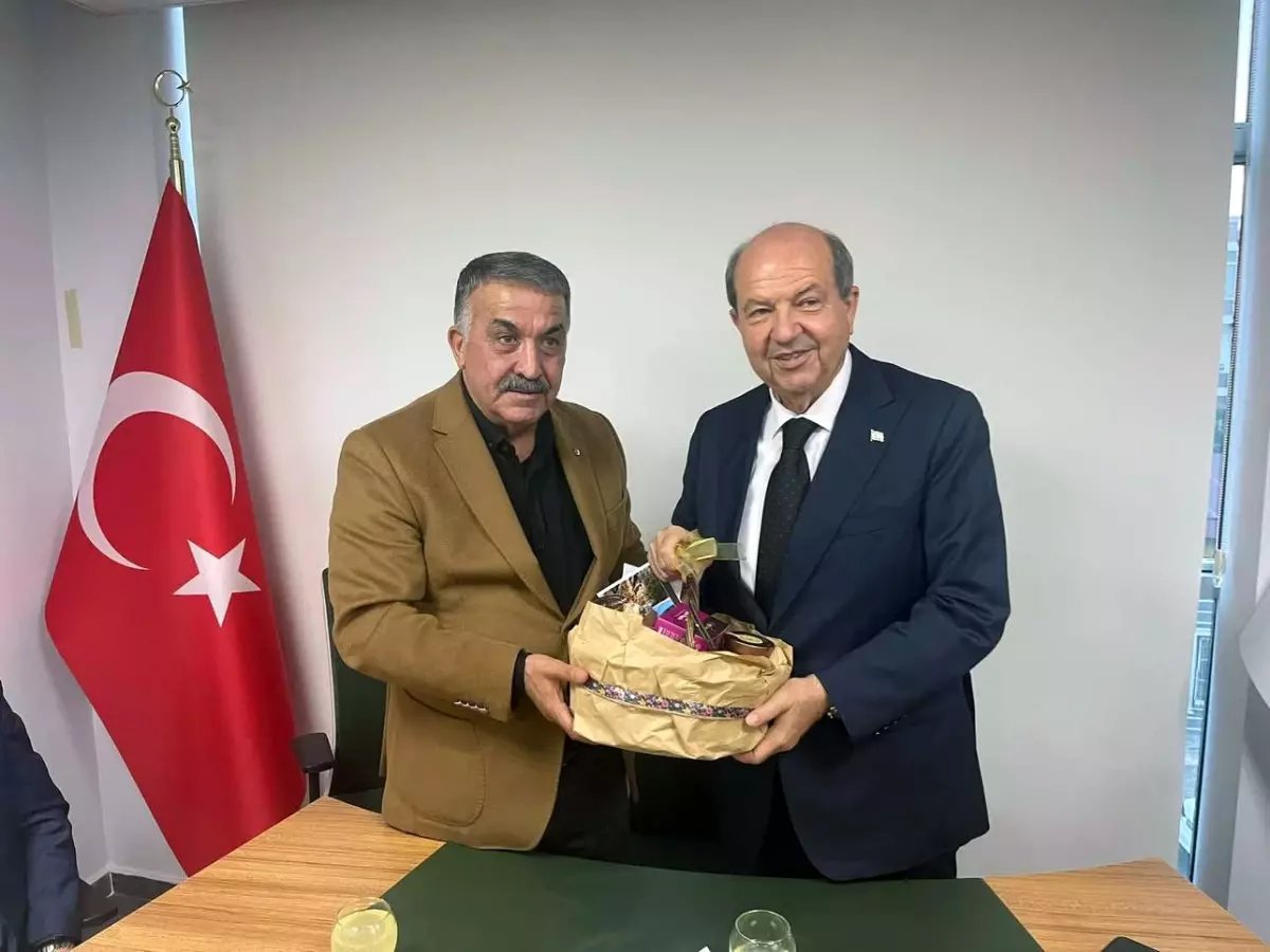 KKTC'nin 5'inci Cumhurbaşkanı Tatar'dan, ETSO'ya ziyaret