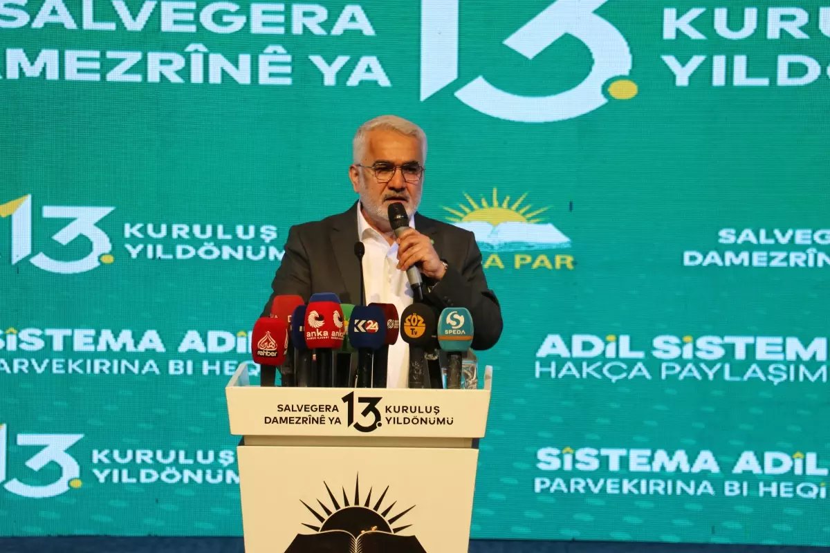 HÜDAPAR Genel Başkanı Yapıcıoğlu: Silahla arasına mesafe koymuş olanlarla ilgili kanun çıkaralım
