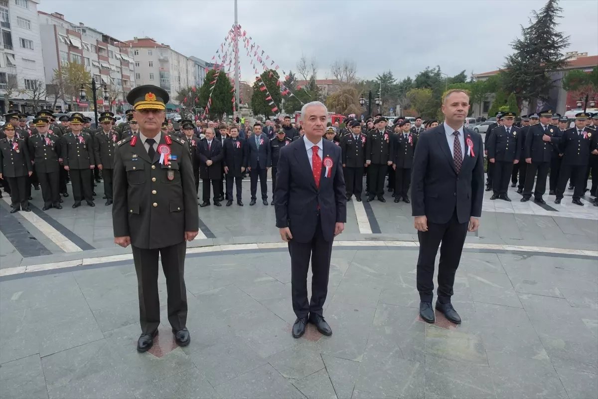 Atatürk'ün Kırklareli'ne gelişinin 95. yıl dönümü törenle kutlandı