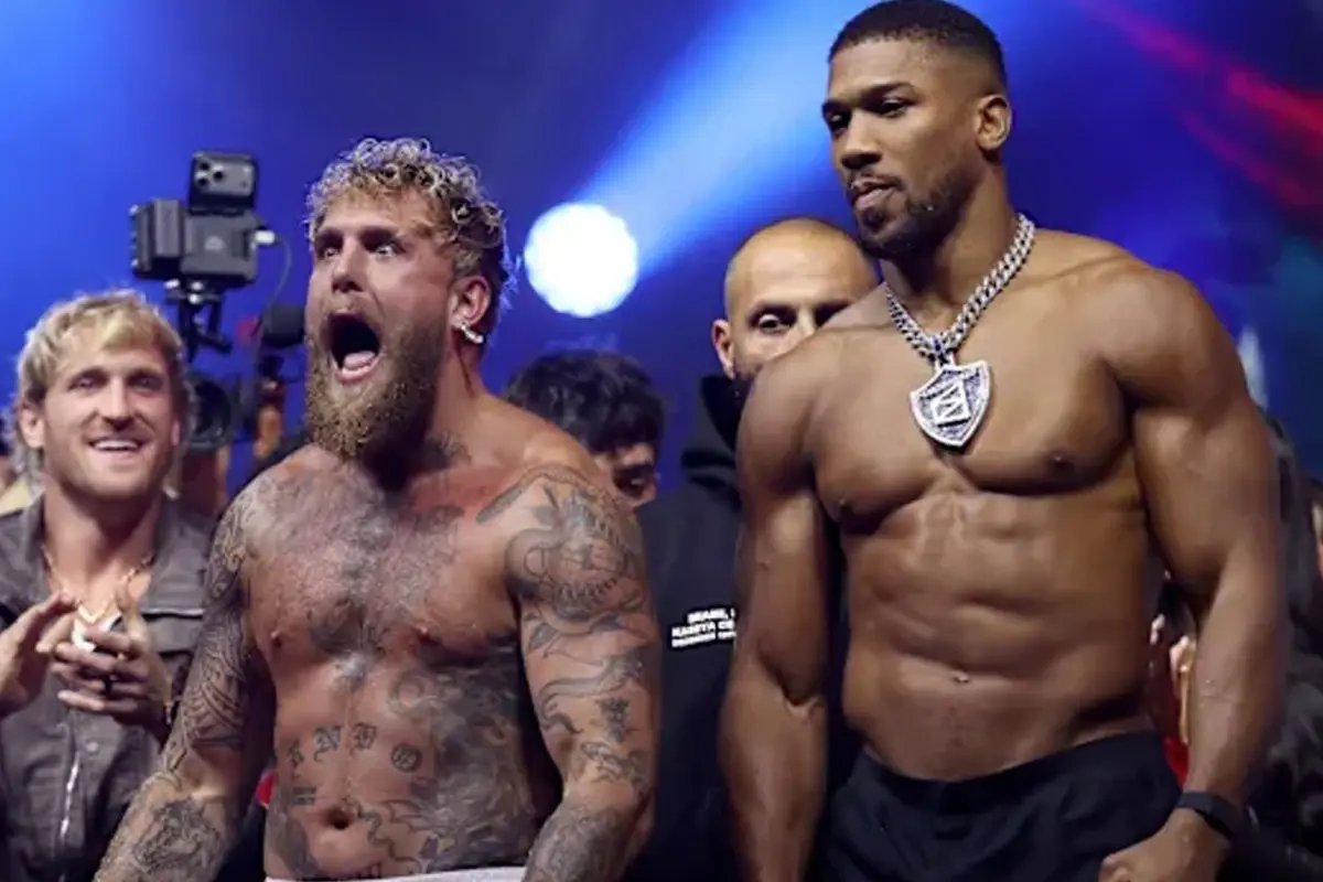 6. rauntta nakavt! Jake Paul ve Anthony Joshua maçında kazanan belli oldu