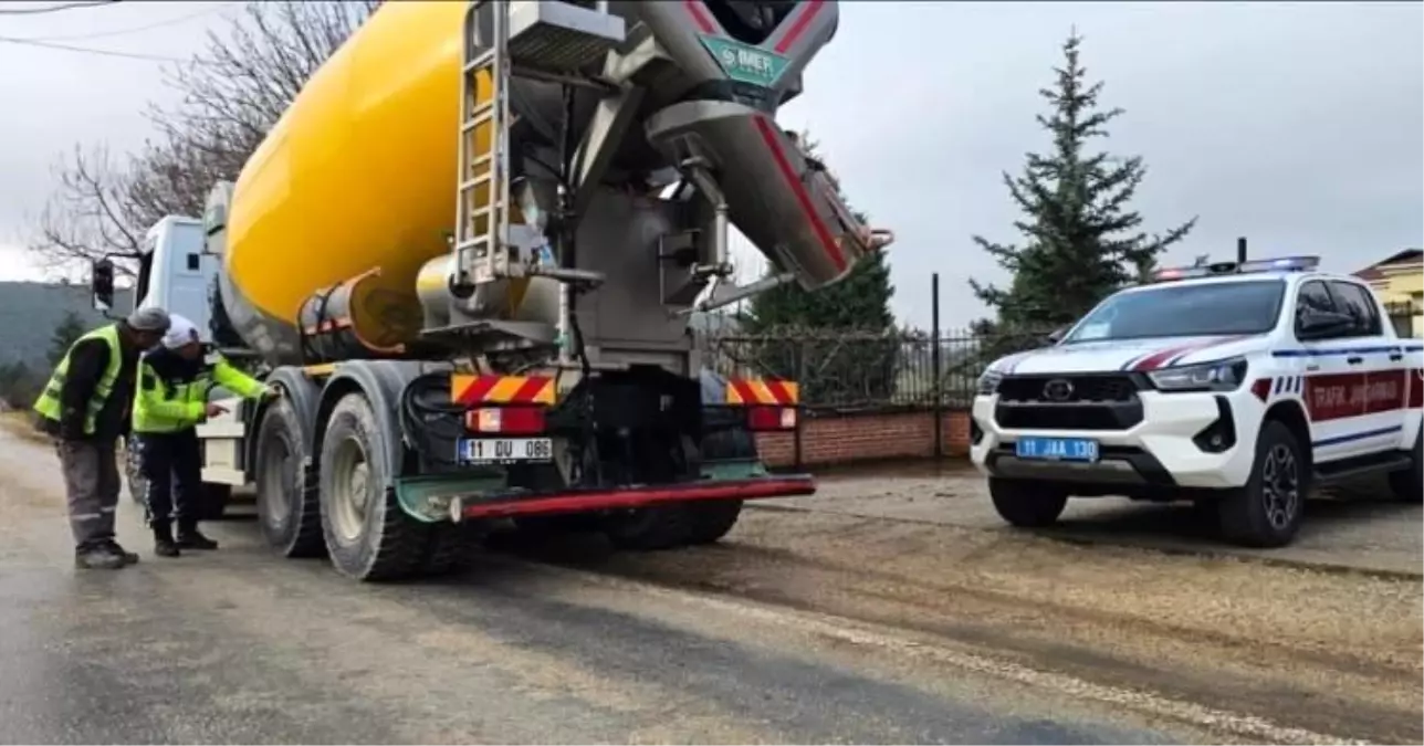 Jandarmadan ticari araçlara kış lastiği denetimi