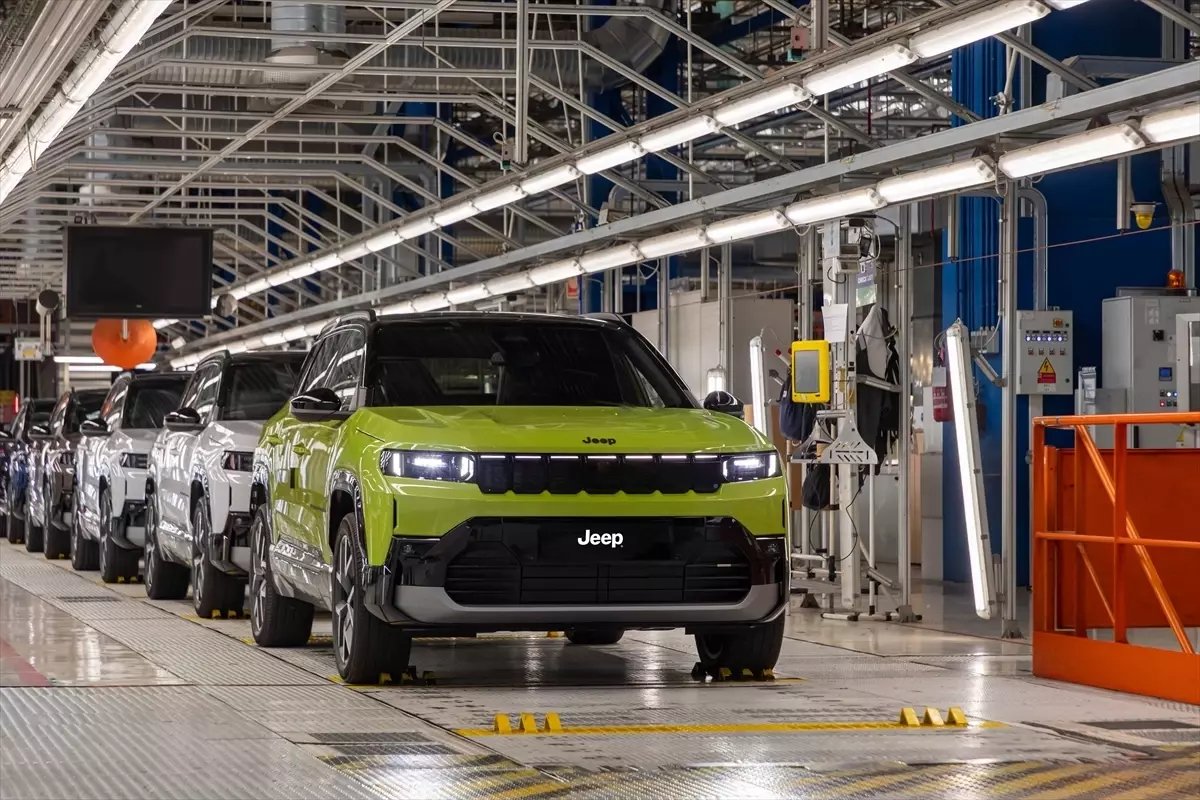 Jeep SUV modeli Compass'ın üretimine başladı