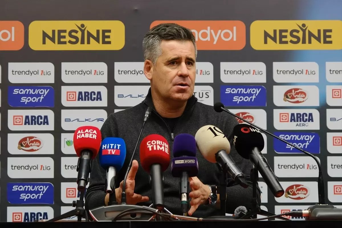 Arca Çorum FK-Sakaryaspor maçının ardından