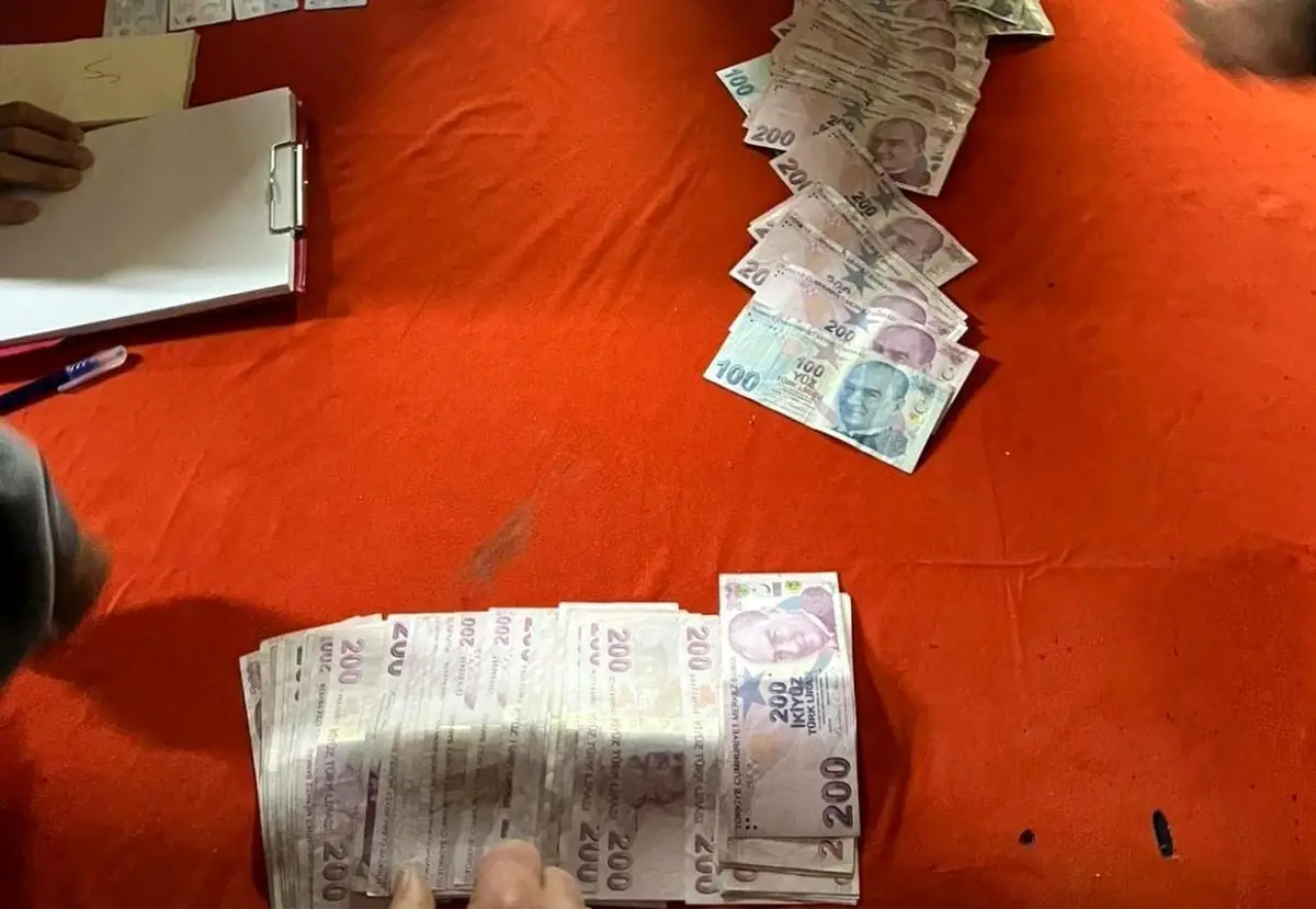 Bartın'da kumar baskını