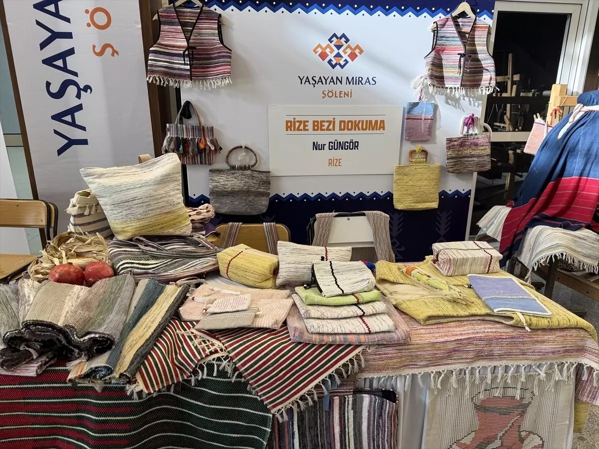 Rize'de "Yaşayan Miras Şöleni" sona erdi