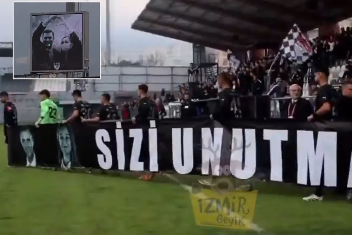 Manisaspor, Gülşah Durbay ve Ferdi Zeyrek'i unutmadı