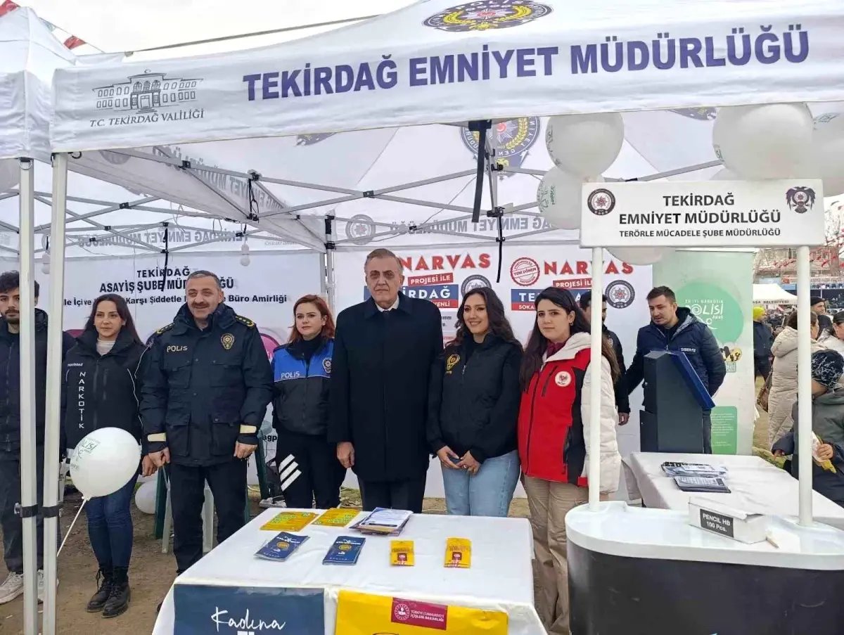 Tekirdağ'da festival alanında 500 polis görev aldı