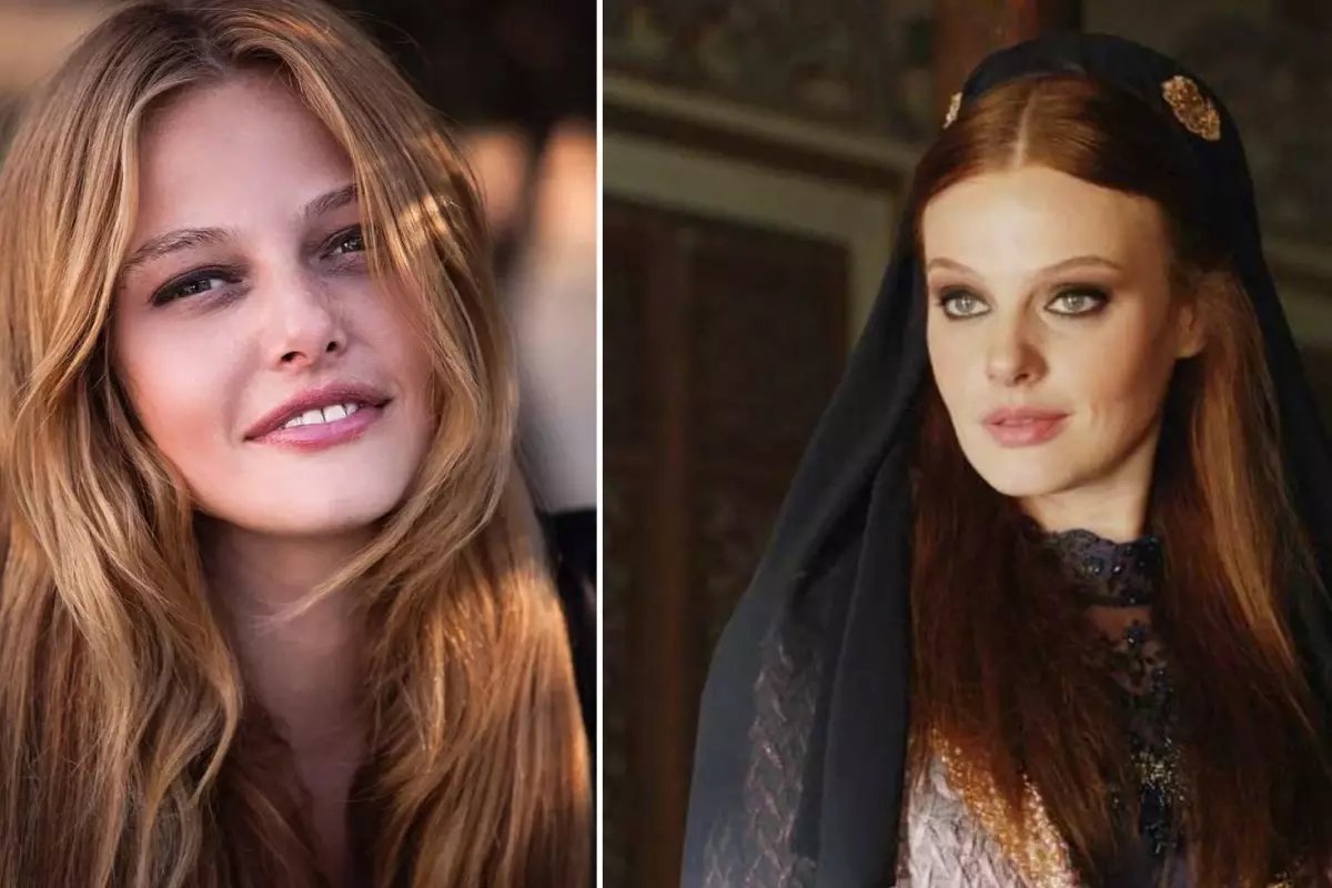 Naz Elmas davete damga vurdu! Derin yırtmaçlı elbise yorum yağmuruna tutuldu