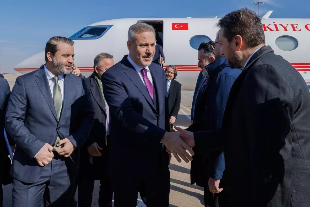 Dışişleri Bakanı Fidan, Milli Savunma Bakanı Güler ve MİT Başkanı Kalın, Suriye'de