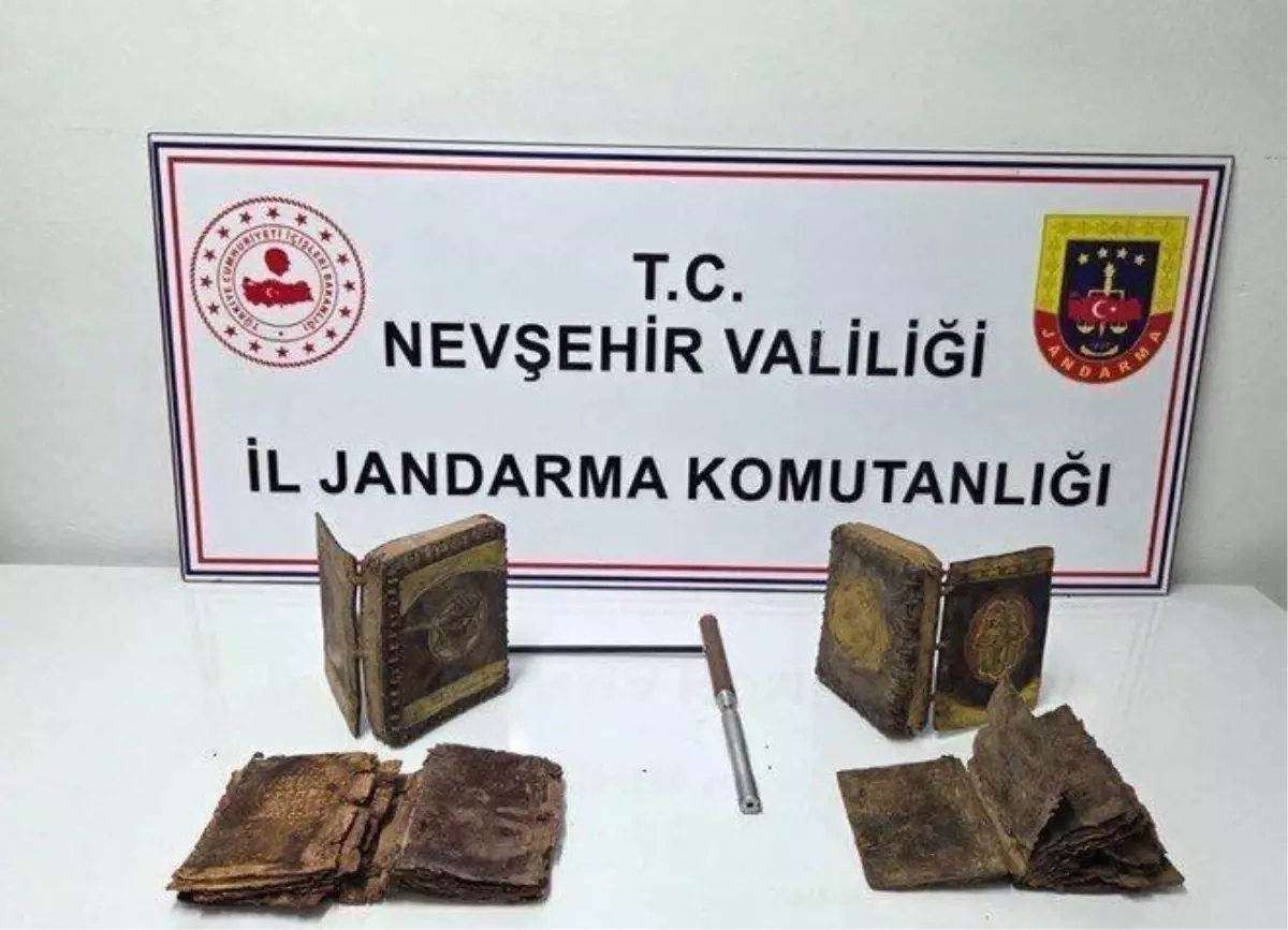Nevşehir'de tarihi eser değeri taşıyan 2 adet Tevrat bulundu