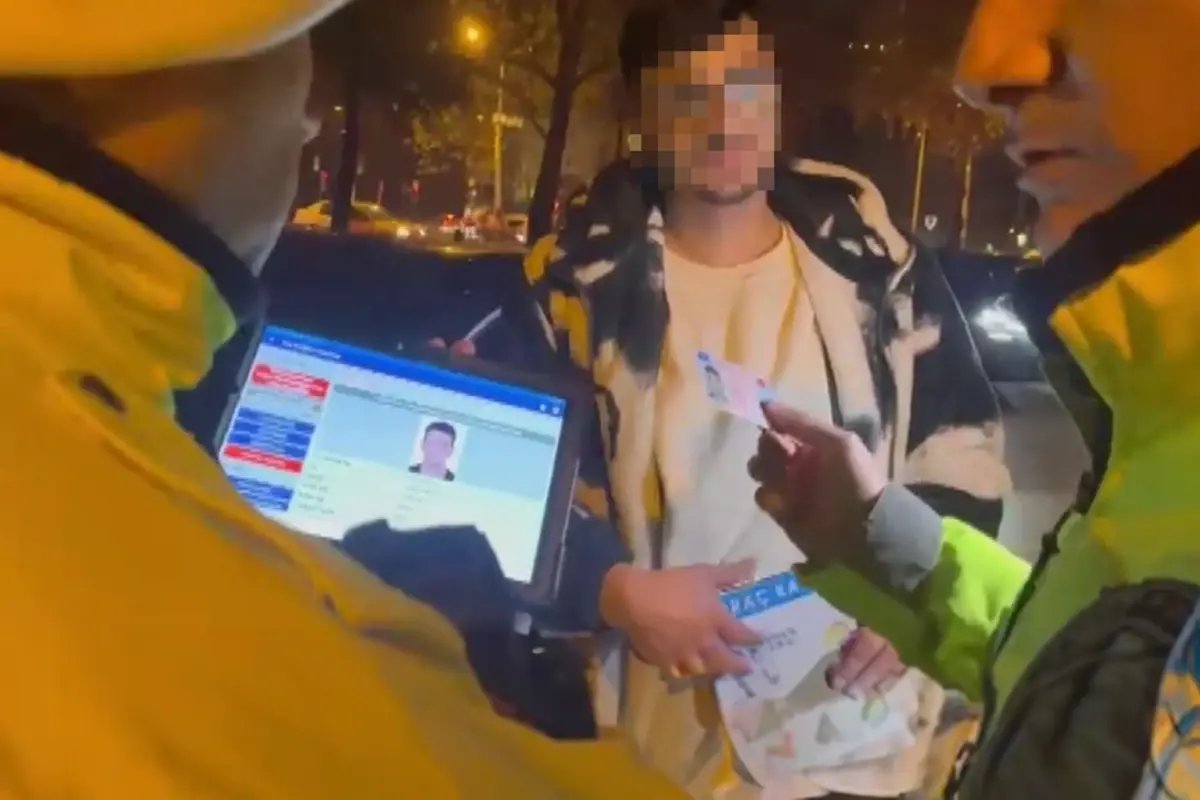 Polis "Fotoğraftaki sen değilsin" dedi, yanıtı cezadan kurtaramadı