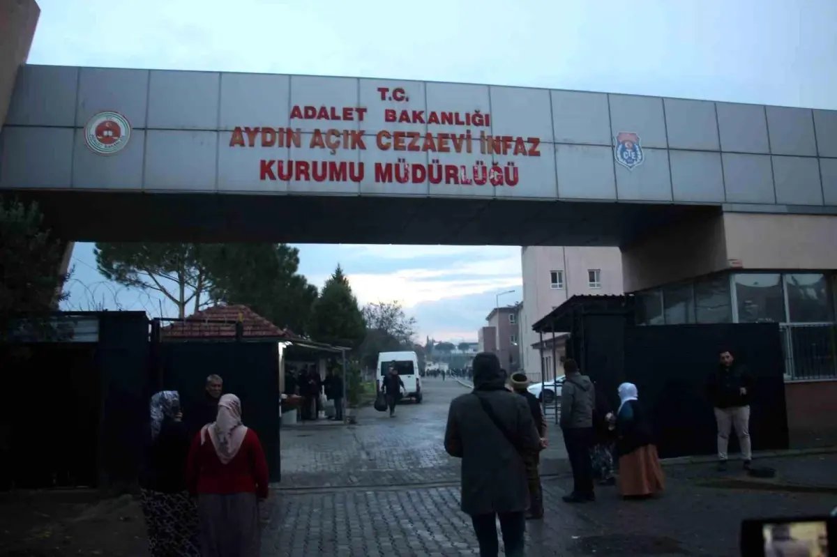 Aydın Açık Cezaevi'nde tahliye heyecanı: Yaklaşık 300 hükümlü serbest kalıyor