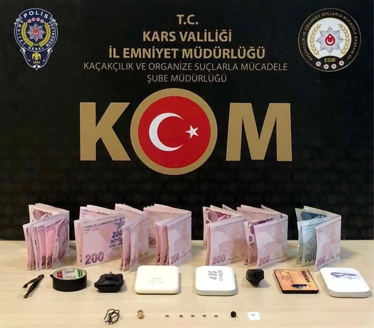 Kars'ta MTSK sınavına operasyon: 3 kişi gözaltına alındı