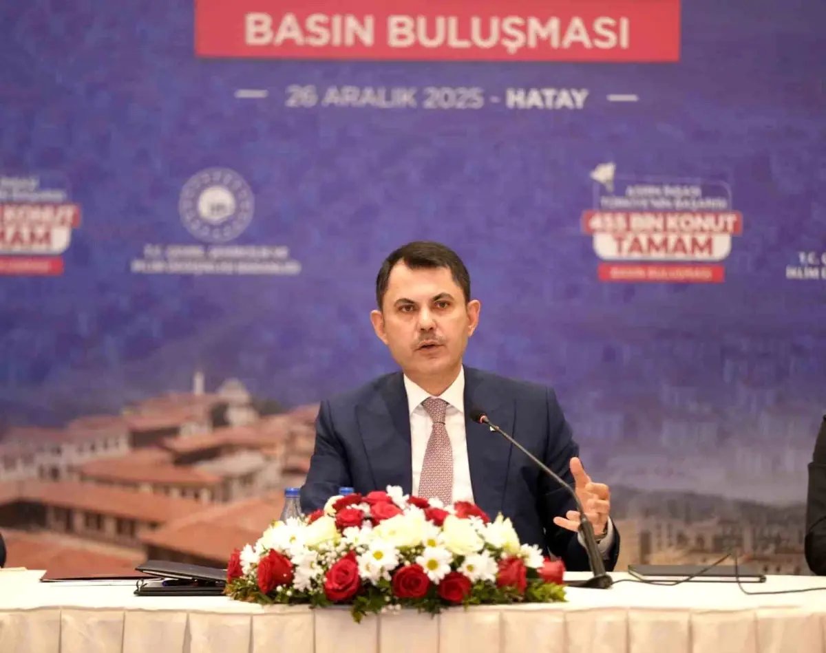 Bakan Kurum: "Mazlum coğrafyalara uzanacak, Suriye'deki, Gazze'deki kardeşlerimizin yanında olacağız"