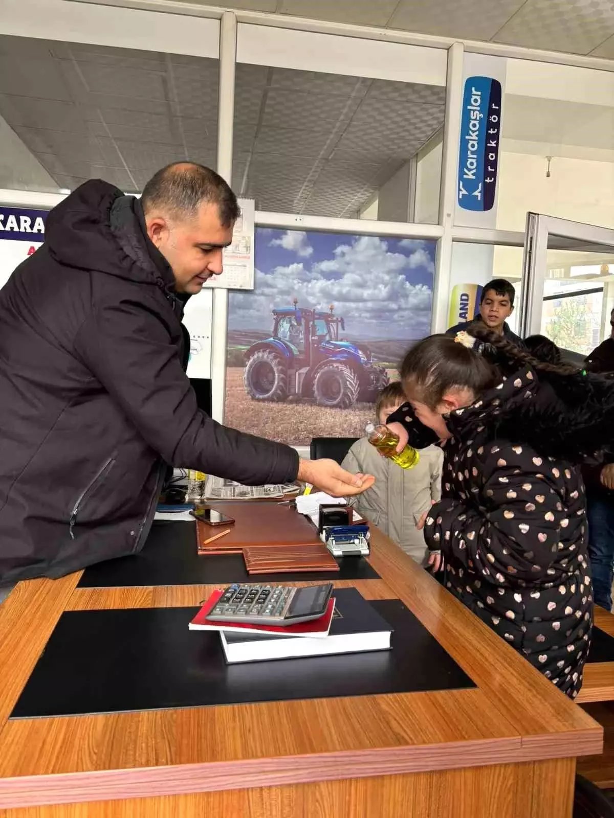 Çorum'da özel bireylerden gönülleri ısıtan ikram