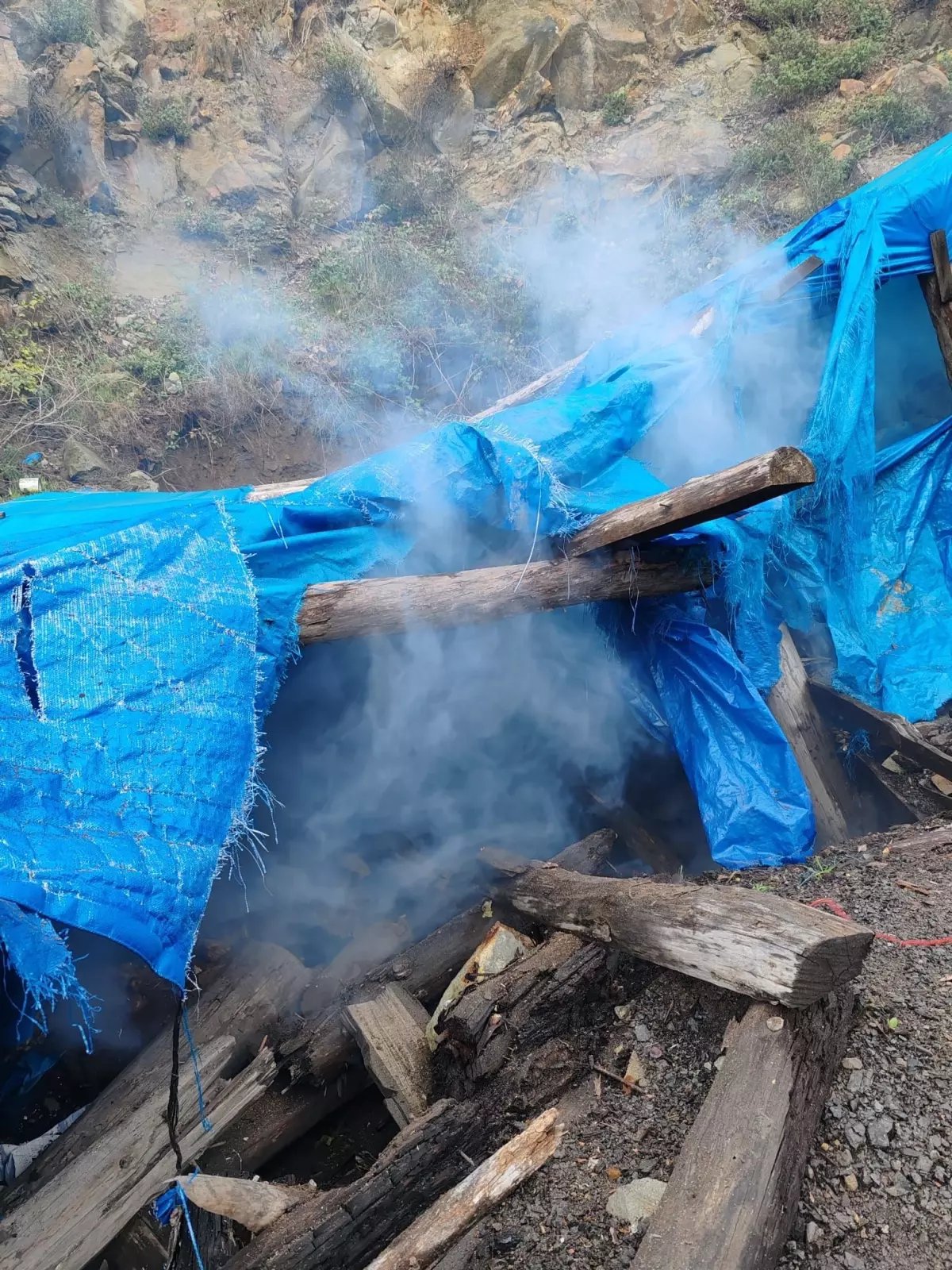 Zonguldak'ta 19 kaçak maden ocağı imha edildi