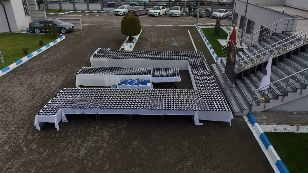 Düzce'de silah kaçakçılığı operasyonunda 5 şüpheli tutuklandı