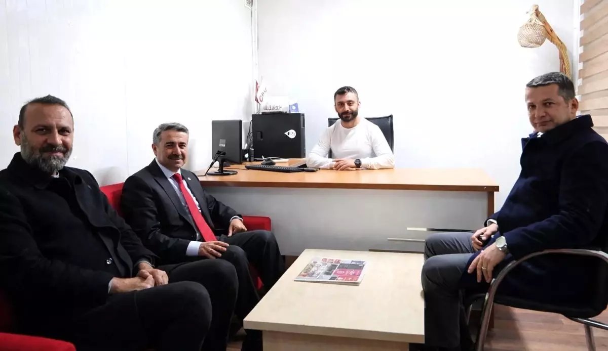 Milletvekili Alkayış'tan İHA'ya ziyaret