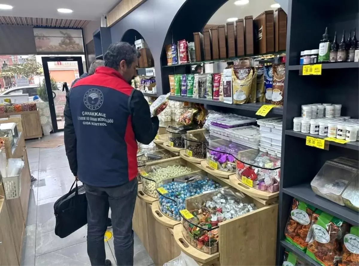 Çanakkale'de yılbaşı öncesi gıda denetimleri arttırıldı
