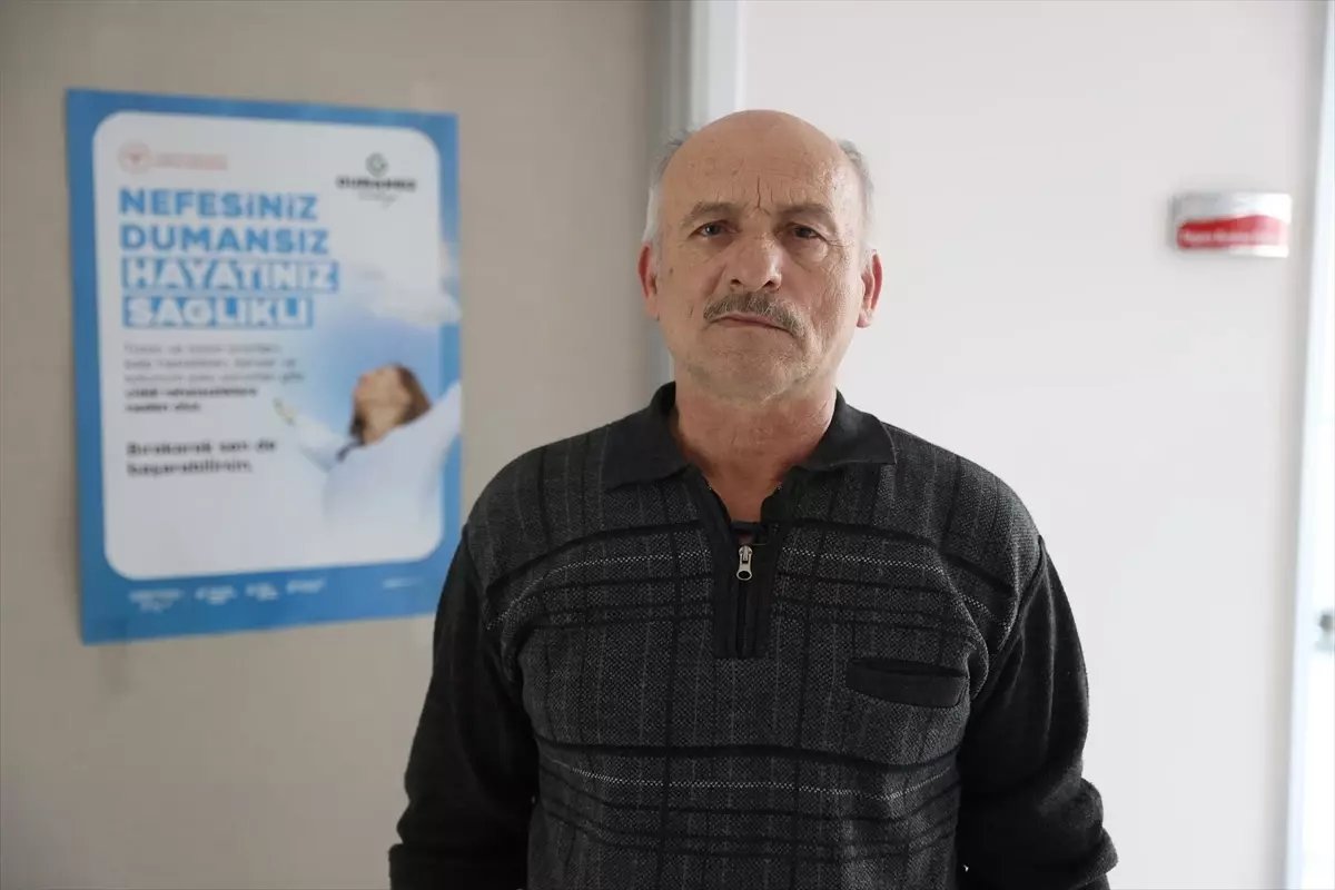 53 yıllık sigara bağımlılığından tedaviyle kurtuldu