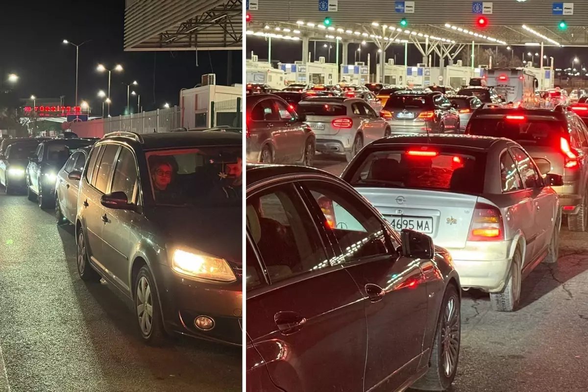 Akın akın Türkiye'ye geliyorlar! Yılbaşı alışverişi yapanlar sınır kapılarına yığıldı