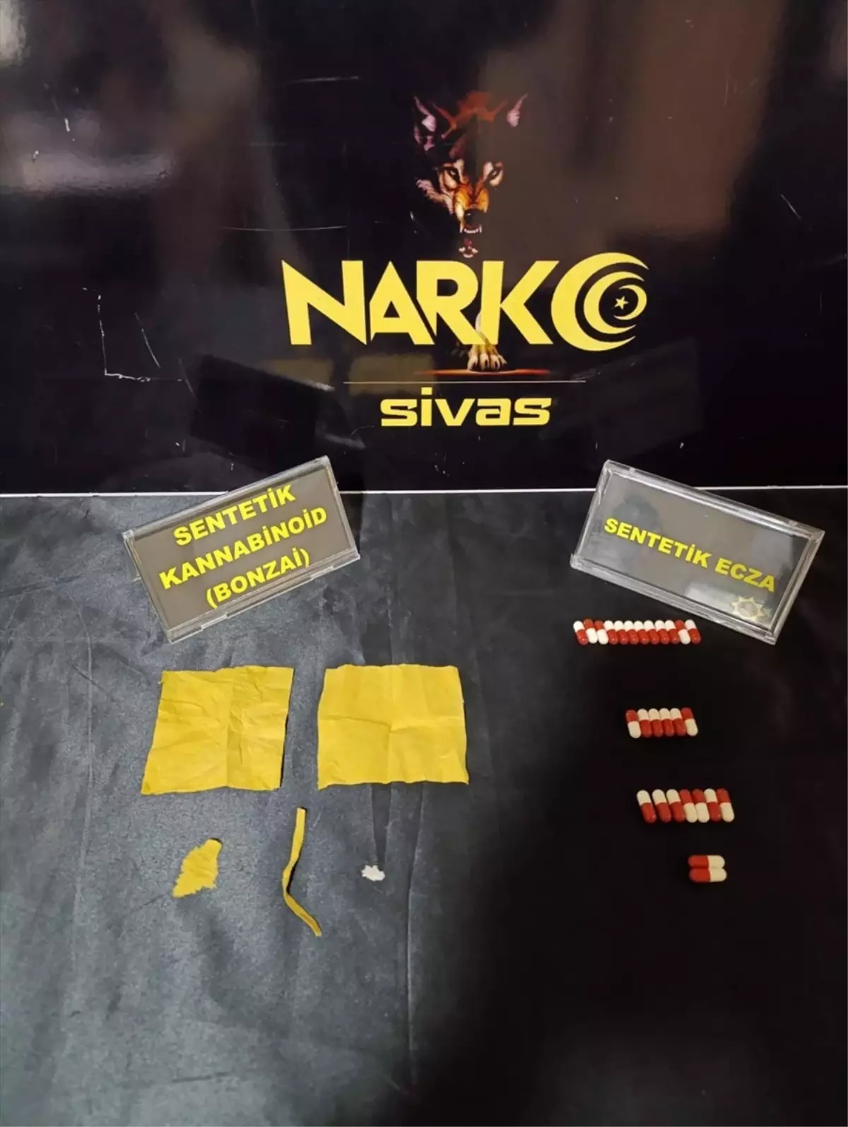 Sivas'ta uyuşturucu operasyonunda yakalanan 8 şüpheliden 3'ü tutuklandı