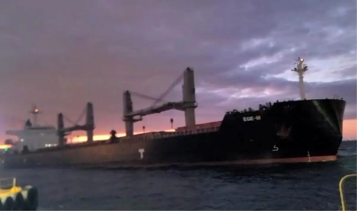 İstanbul'da facianın eşiğinden dönüldü: Sürüklenen kuru yük gemisi son anda durdu