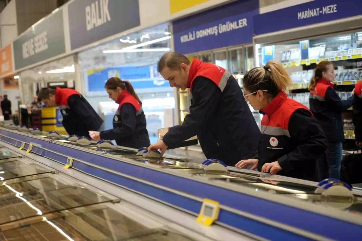 Samsun'da gıda denetimlerinde 285 işletmeye 23 milyon TL ceza