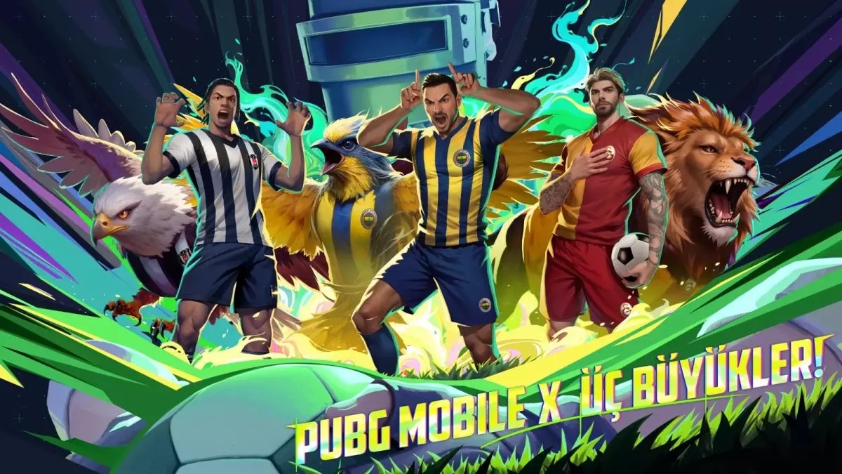 FUTBOLUN DEVLERİ PUBG MOBILE'DA