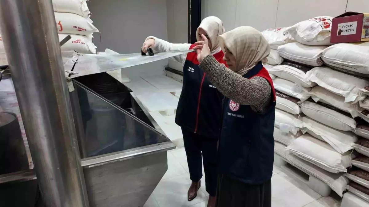 Düzce'de market ve gıda satış yerlerine şok baskınlar